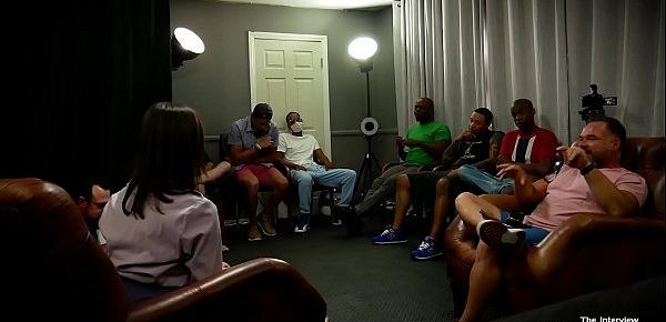trendsGangbang Creampie - Freaky Hot Milf Teacher Gets Fucked By Muscular Studs